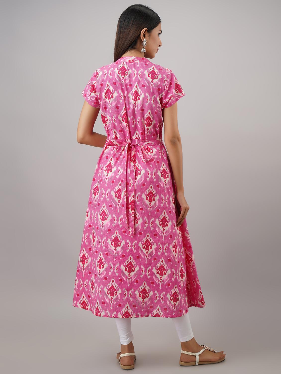 women's front slit kurta - 17717238 - Zoom Image - 2