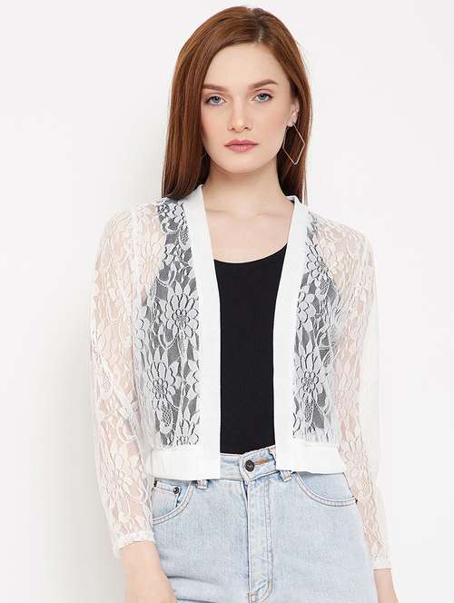 solid lace shrug - 17750901 - Very Small Image - 1