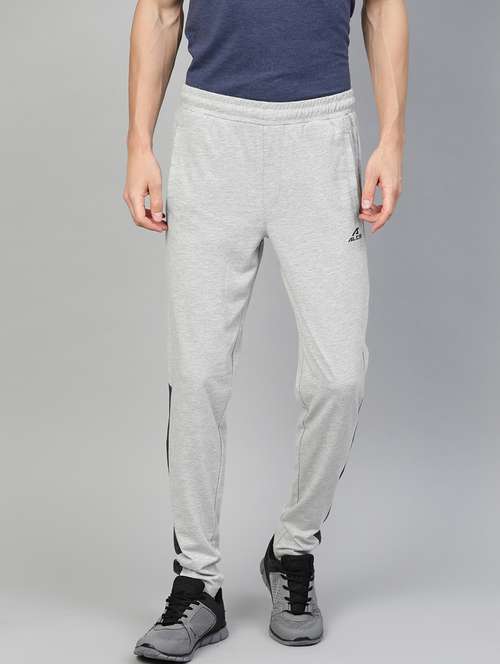 grey side taped full length track pant - 17751800 - Very Small Image - 1