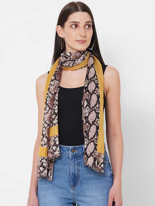 multi colored viscose scarf - 17771391 - Very Small Image - 1
