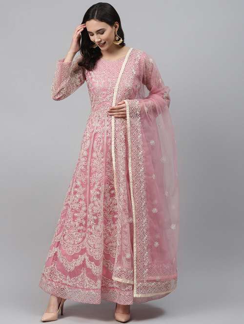 embroidered unstitched suit - 17806859 - Very Small Image - 1