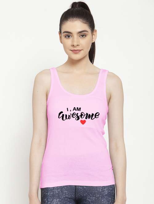 women's tank top shoulder strap top - 17807449 - Very Small Image - 1