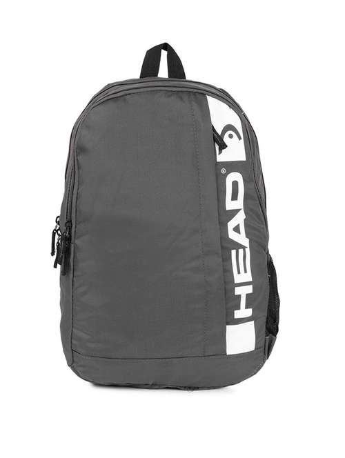 grey  polyester backpack - 17813405 - Very Small Image - 1
