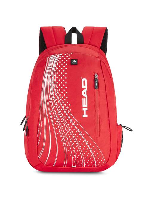 red polyester backpack - 17813419 - Very Small Image - 1