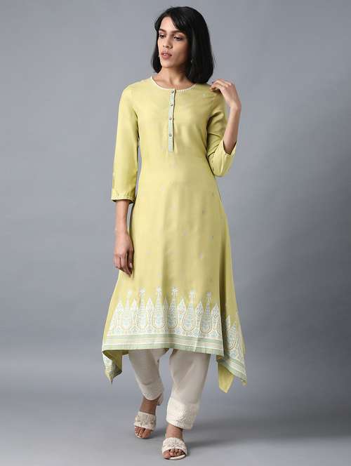 women's asymmetric kurta - 17823295 - Very Small Image - 1