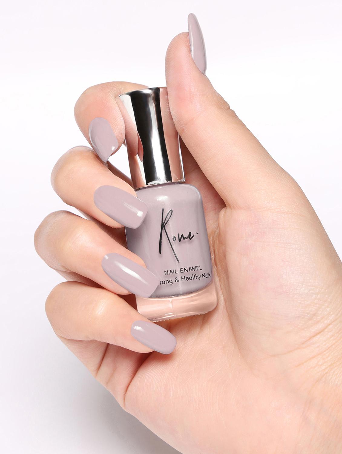set of 3 strong & healthy nail enamel (prussian blue, moss green & dusty pink) - 17832200 - Zoom Image - 3