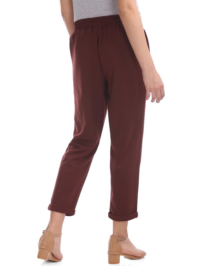 mid rise pleated trouser - 17836394 - Zoom Image - 2