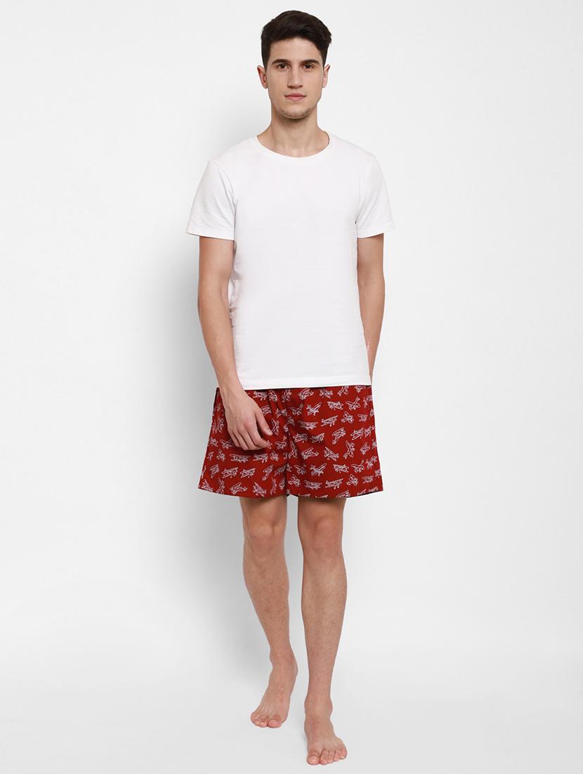 red printed boxer - 17836975 - Standard Image - 3