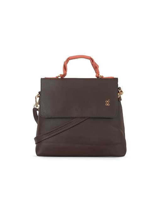 brown pvc handbag - 17838321 - Very Small Image - 1