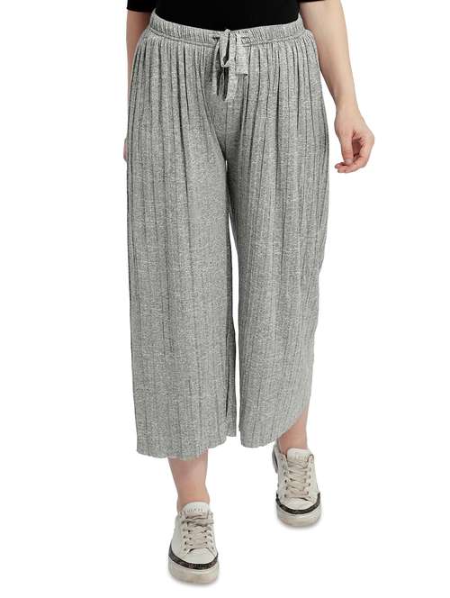 mid rise solid palazzo - 17850497 - Very Small Image - 1