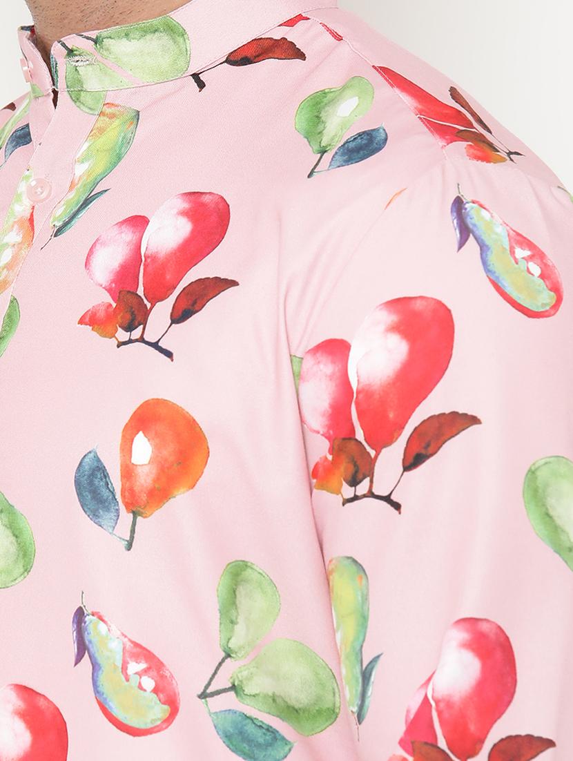 pink floral kurta pyjama set - 17855857 - Standard Image - 5