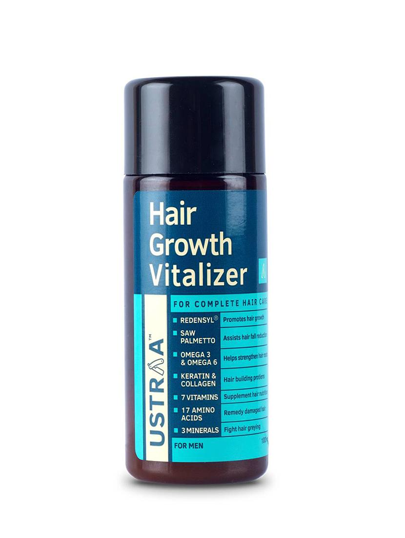 ustraa black deodorant body spray 150 ml & hair growth vitalizer 100 ml - 17866943 - Standard Image - 3