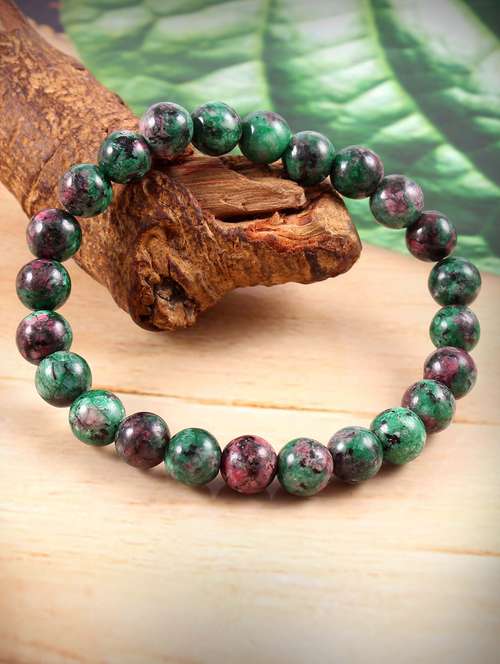 multi colored crystal beaded bracelet - 18014461 - Very Small Image - 1