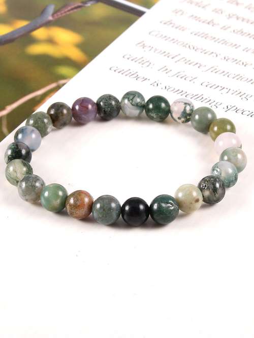 multi colored crystal beaded bracelet - 18014502 - Very Small Image - 1