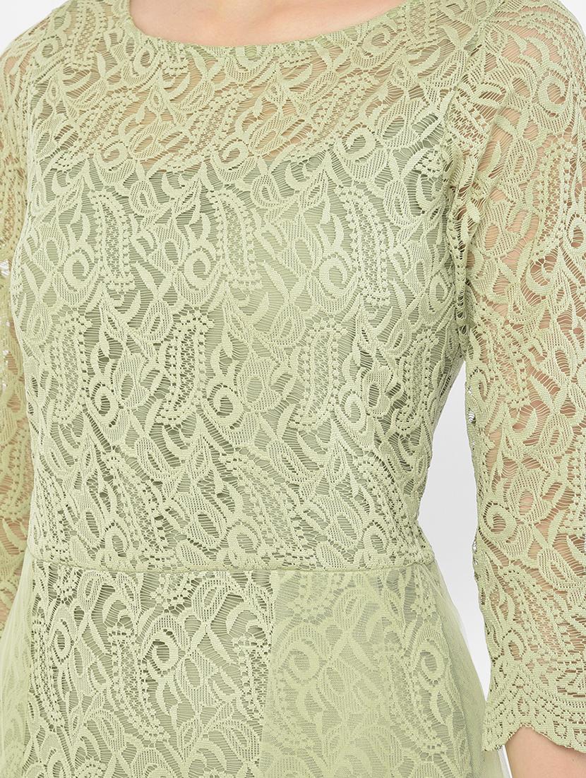 women's fit & flare printed dress - 18056474 - Standard Image - 3