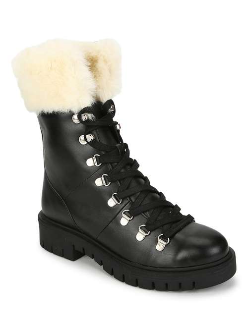 black pu ankle  boots - 18075990 - Very Small Image - 1