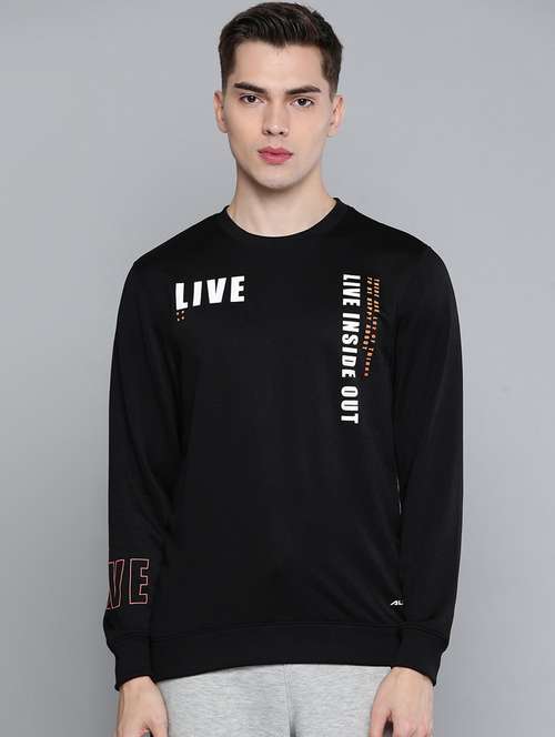 black printed sweatshirt - 18119409 - Very Small Image - 1
