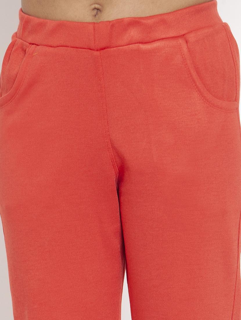 women solid ankle length pants - 18146274 - Zoom Image - 4