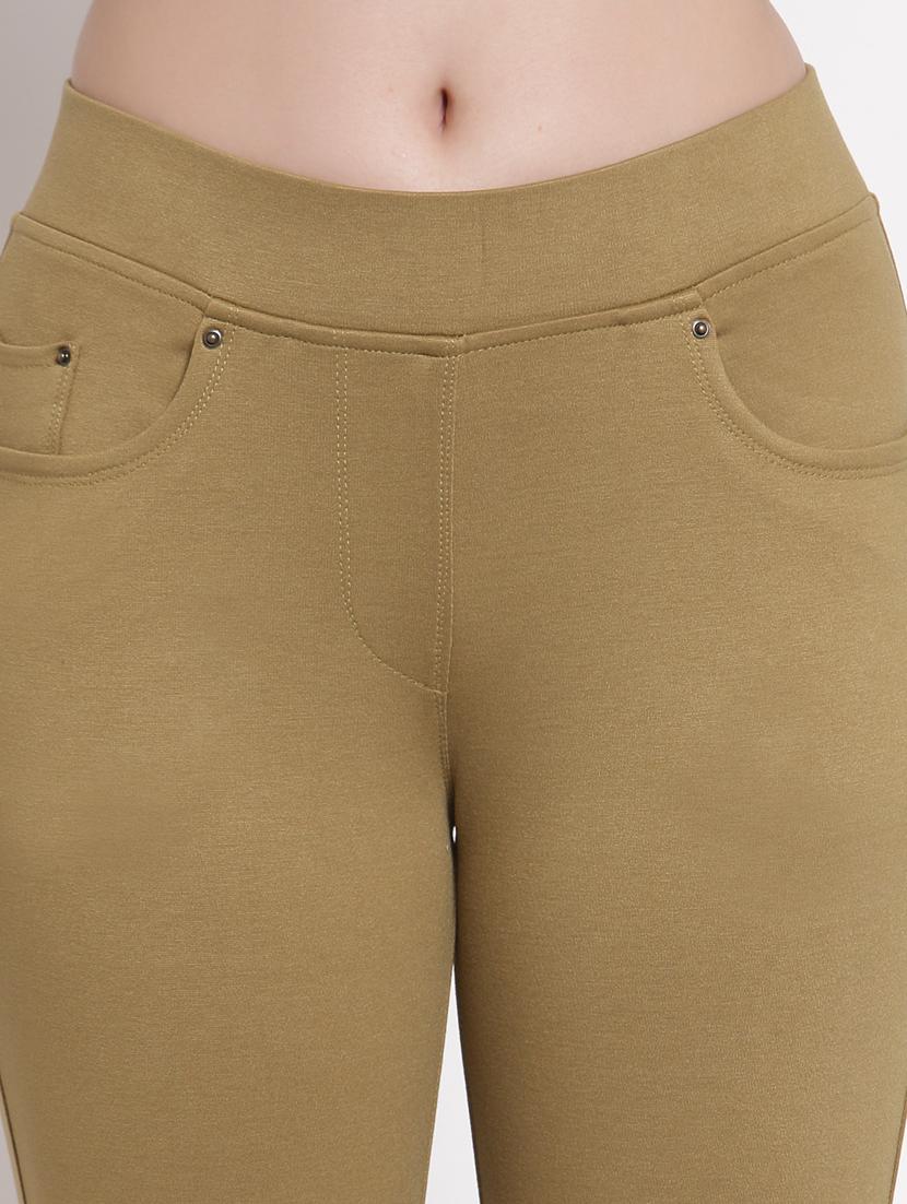 mid rise solid jegging - 18178151 - Standard Image - 4