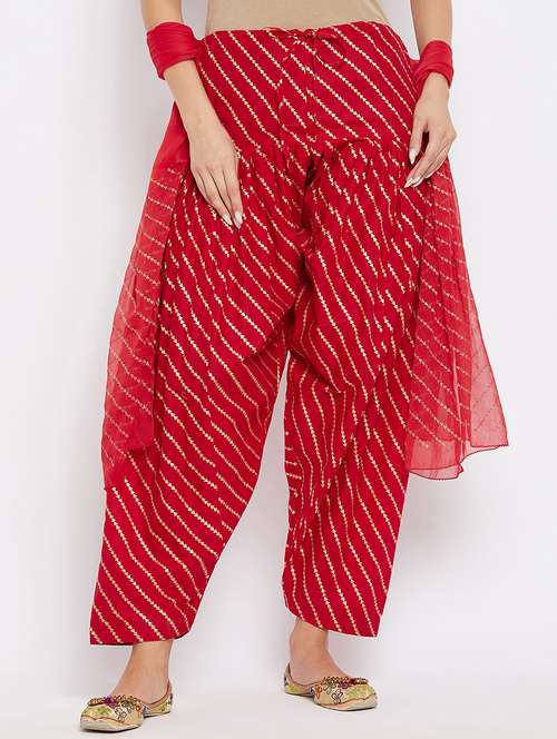 printed salwar dupatta - 18216115 - Very Small Image - 1