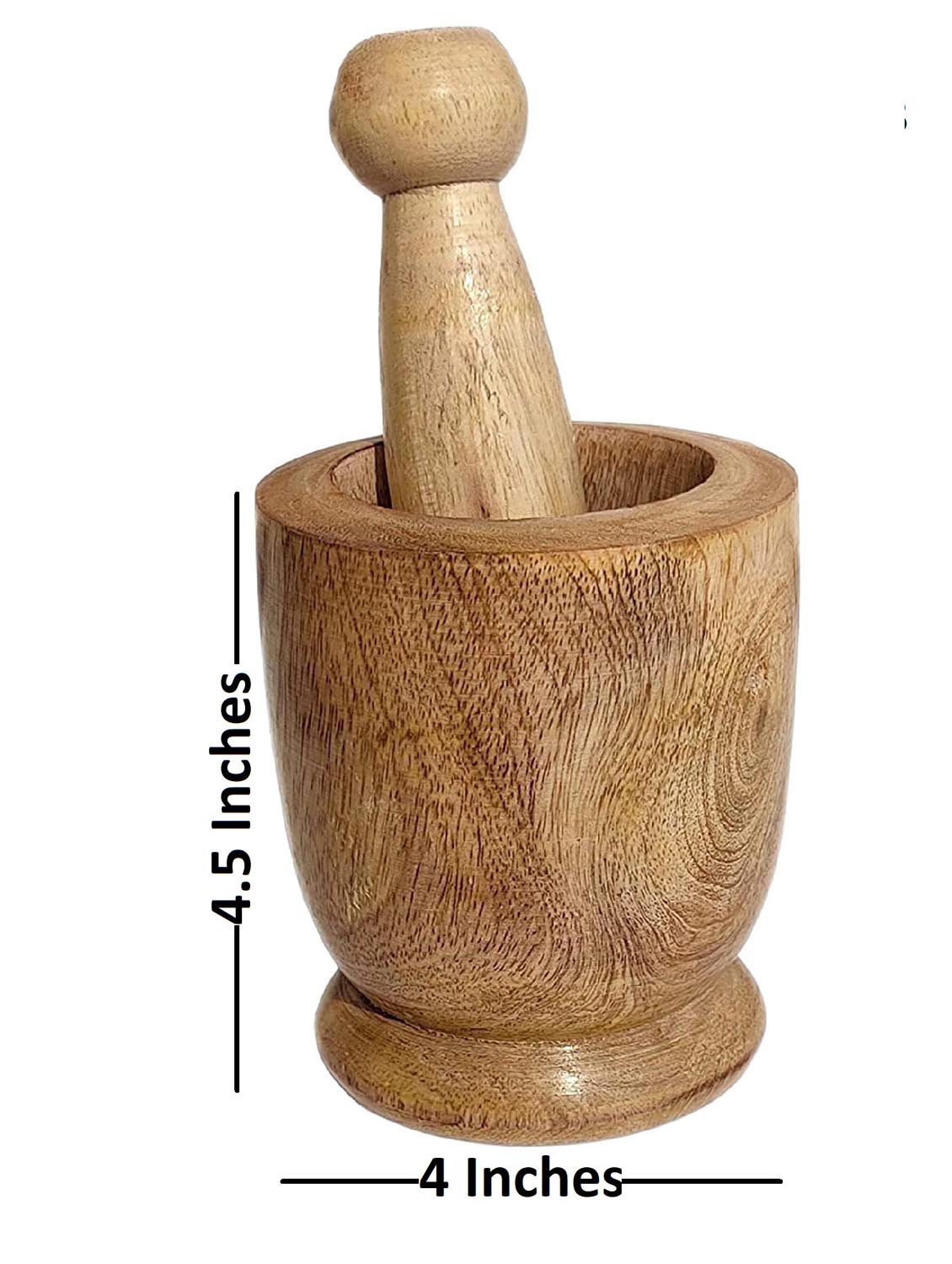 buzykart® wooden pestle set - 18219005 - Standard Image - 5