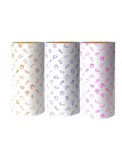 masking kitchen dry cleaning roll wipes towel reusable washable for multipurpose cleaning tissue multicolor 150 pulls sheet - 18250756 - Very Small Image - 1