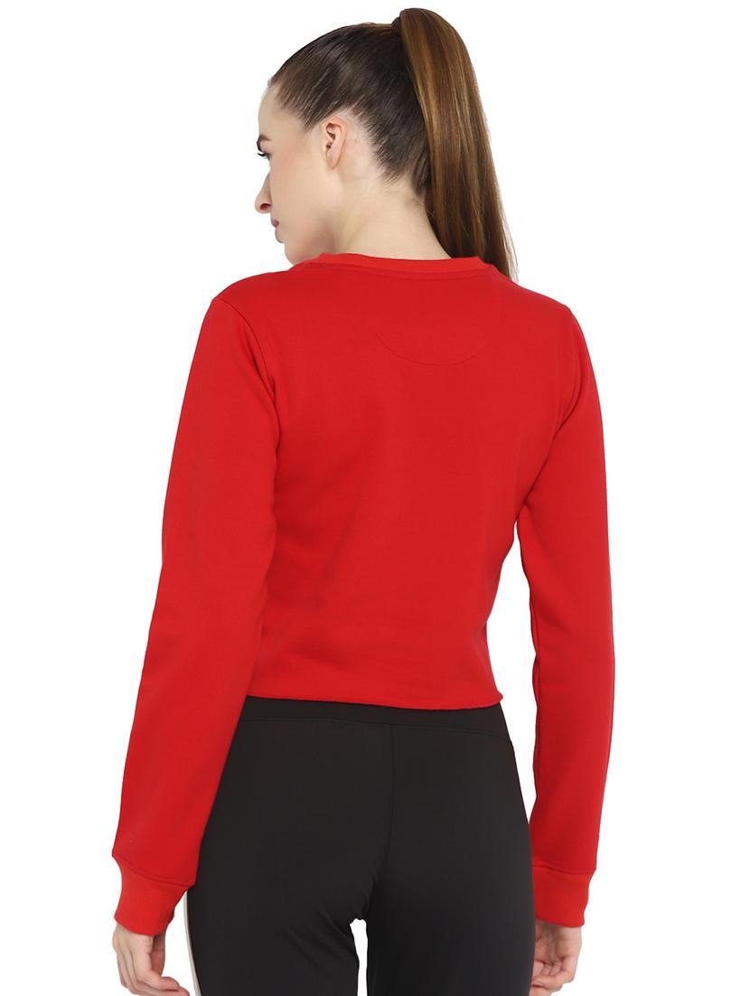 women's chest print sweatshirt - 18283132 - Zoom Image - 2