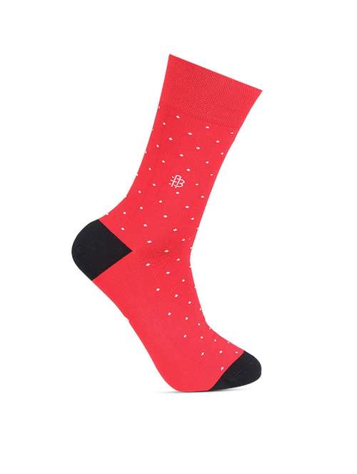 women printed full length sock - 18310311 - Very Small Image - 1