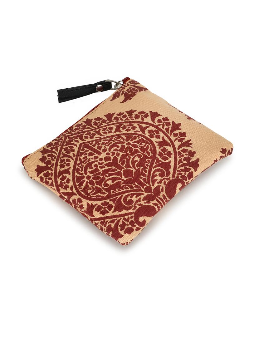 yellow printed regular pouch - 18313889 - Standard Image - 6