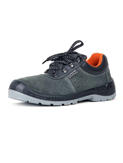 grey suede lace up shoes - 18327907 - Very Small Image - 1