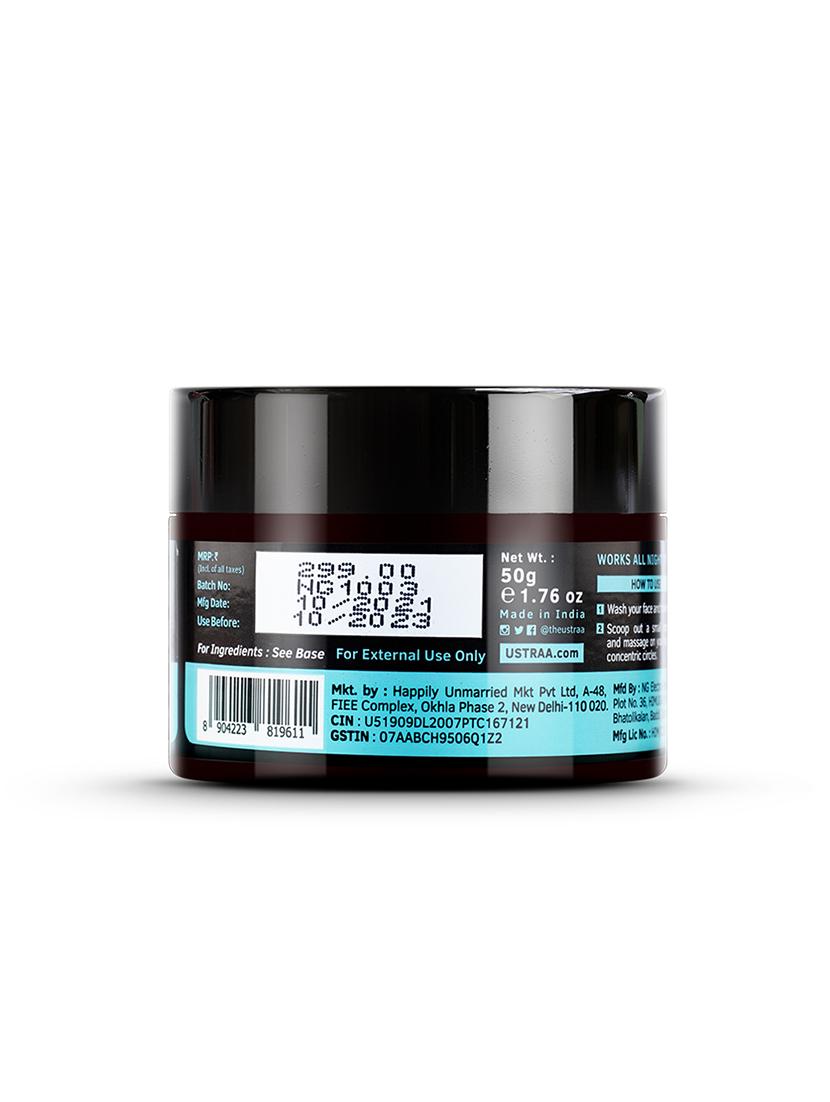 ustraa hair vitalizer shampoo - 250ml & night cream - de tan and anti aging - 50g - 18345735 - Standard Image - 5