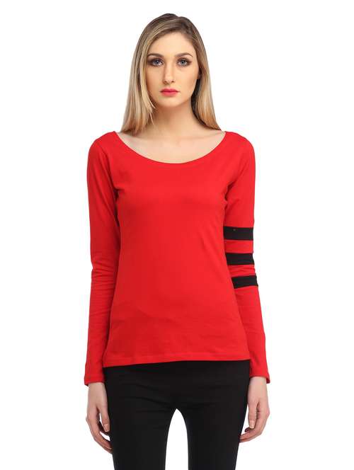 long sleeved solid regular top - 18347490 - Very Small Image - 1