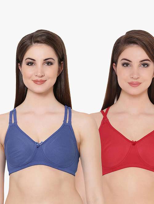 pack of 2 solid t-shirt bra - 18355622 - Very Small Image - 1