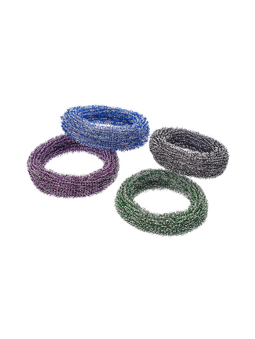 set of 12 multi colored ponytail holders - 18385215 - Zoom Image - 3