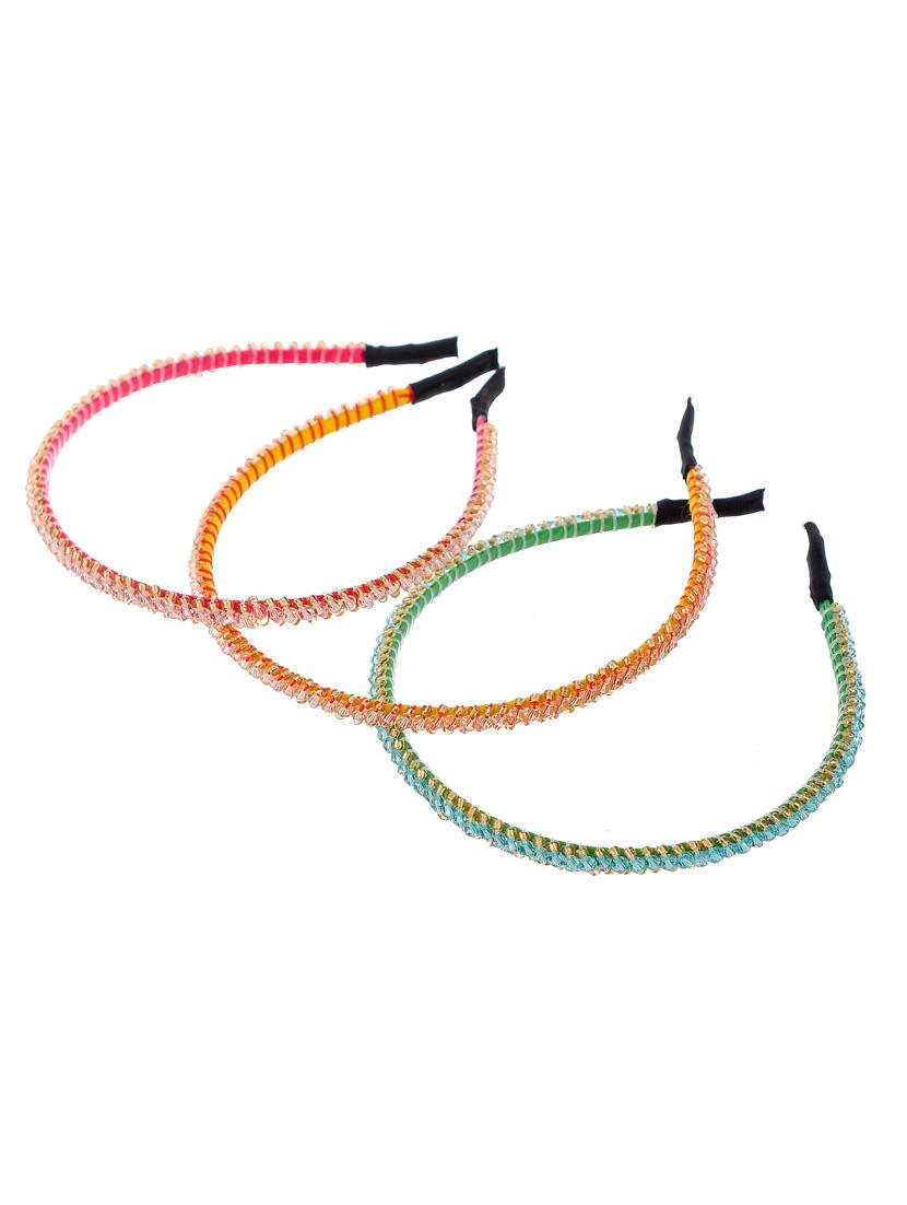set of 3 multi-color hairband - 18385708 - Zoom Image - 3