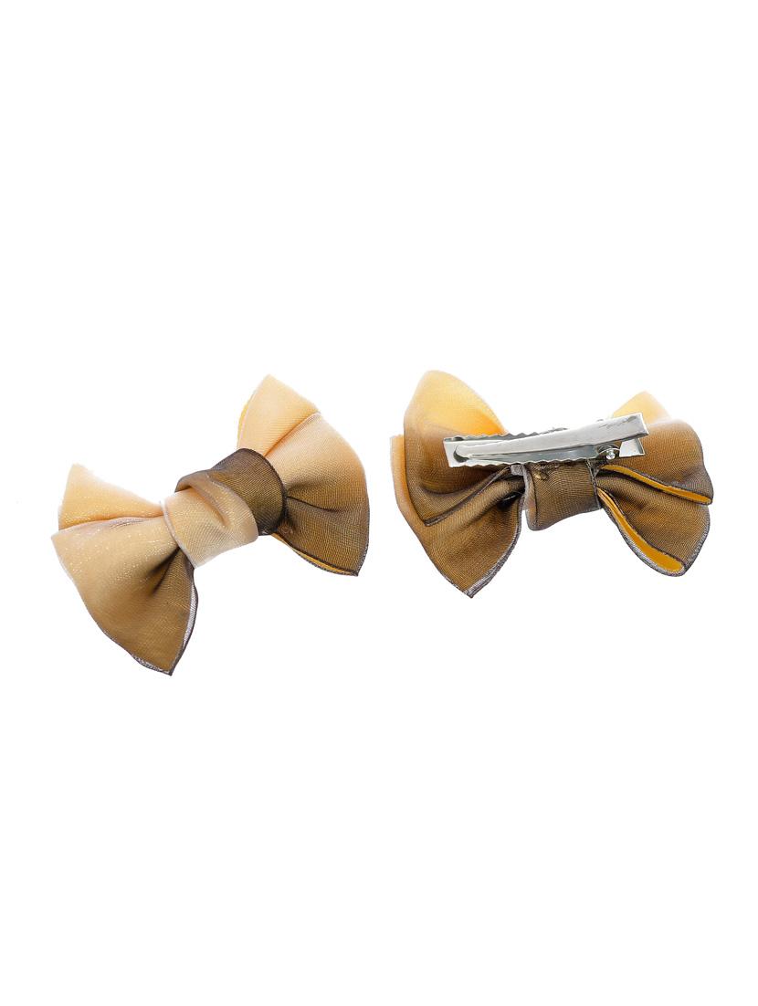 set of 2 shaded beige bow hair accessory - 18386689 - Zoom Image - 3