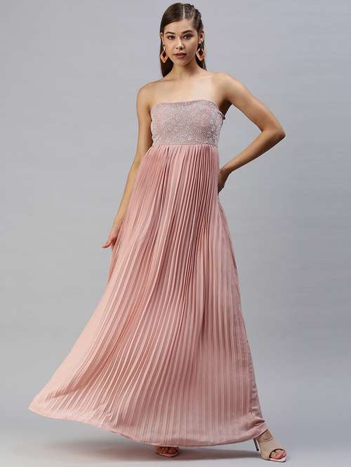 women's  solid dress - 18393330 - Very Small Image - 1