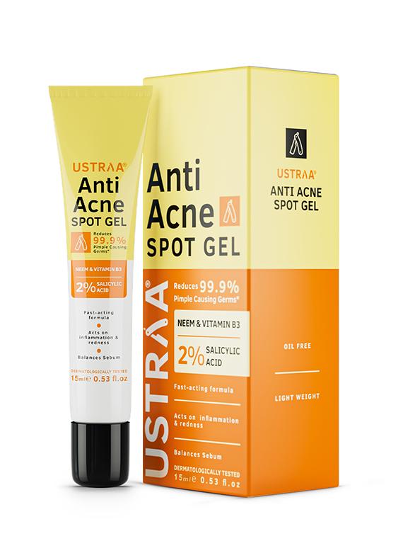 ustraa anti acne spot gel - 15ml & de tan scrub - 18395307 - Standard Image - 4