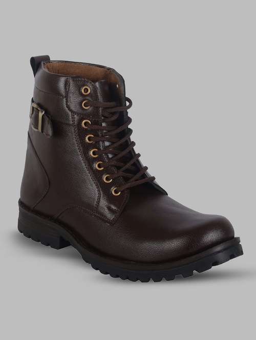 men lace up high ankle boots  - 18413108 - Very Small Image - 1
