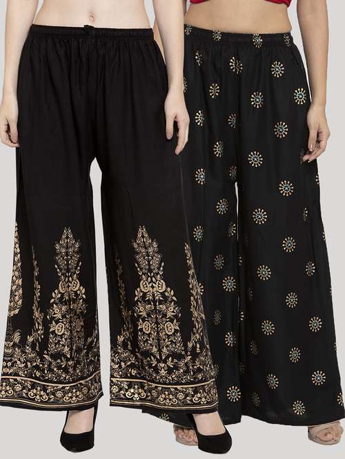 pack of 2 printed palazzo - 18415019 - Very Small Image - 1