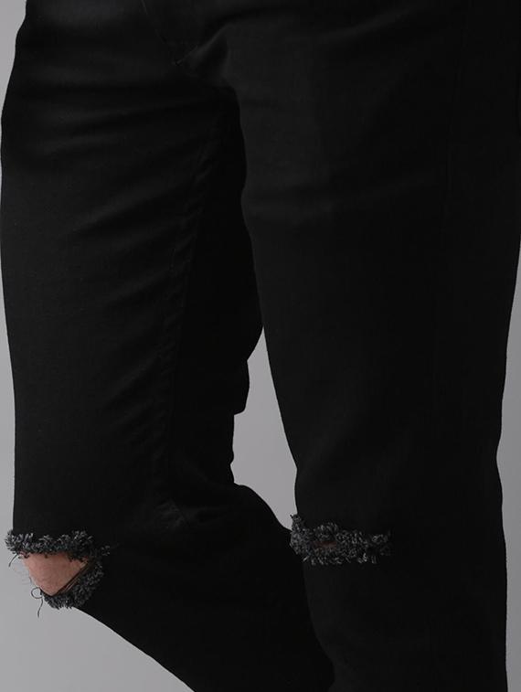 mens slim fit slash knee jeans - 18416984 - Zoom Image - 3