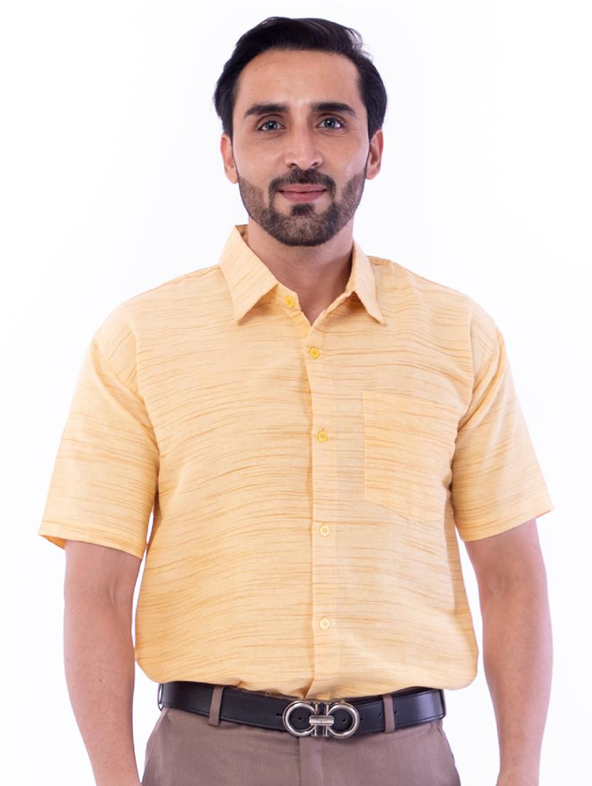 mens solid casual shirt - 18422973 - Zoom Image - 6