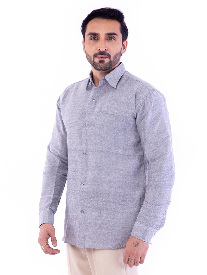 mens solids formal shirt - 18423329 - Zoom Image - 2