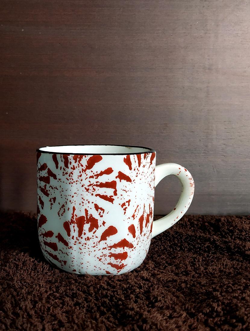 octagon-rimmed set of 6 premium cups | cup set | tea cups | set of 6 cups - 18424434 - Standard Image - 3