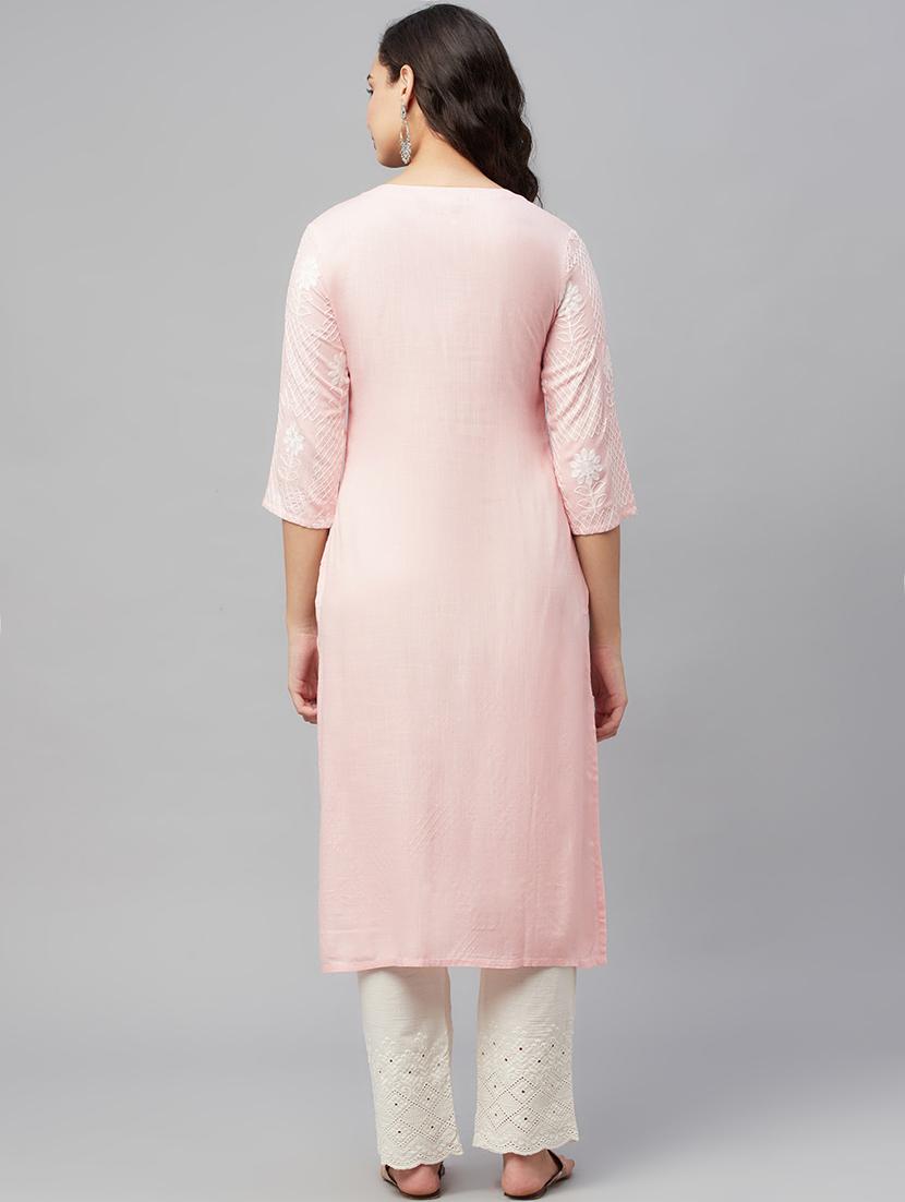 pastel kurta pant set - 18433633 - Standard Image - 2