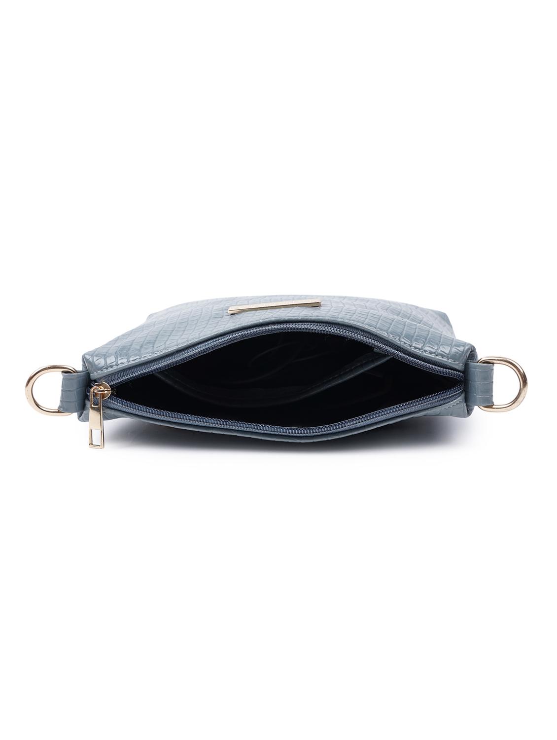 purist blue textured regular sling bag - 18452672 - Standard Image - 2