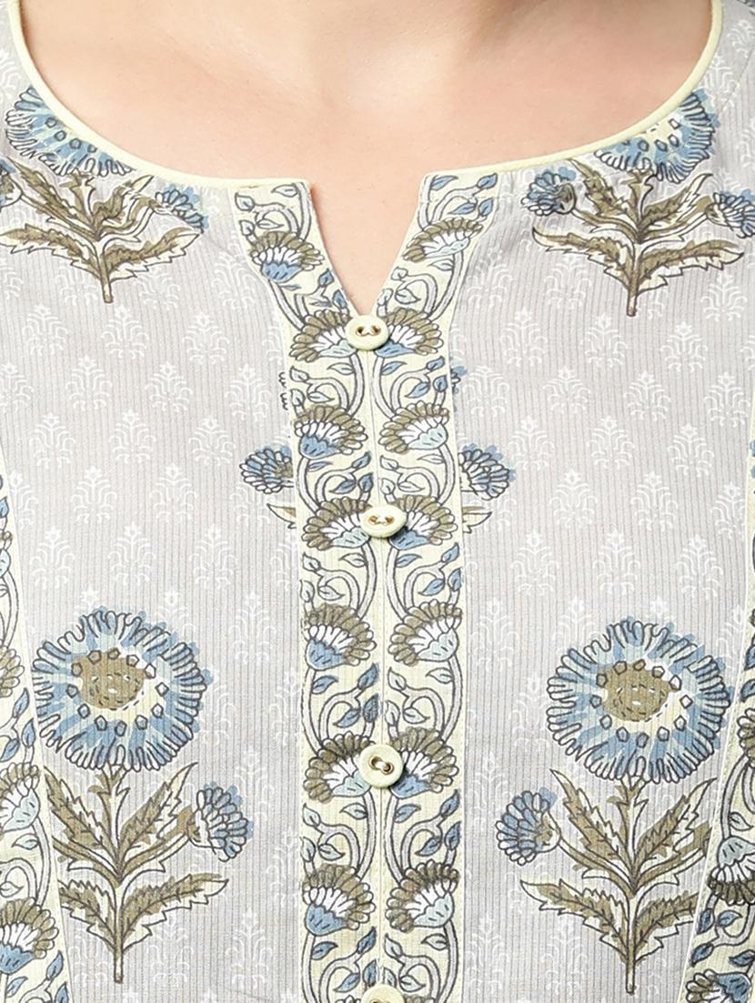 women's straight kurta - 18458757 - Standard Image - 3