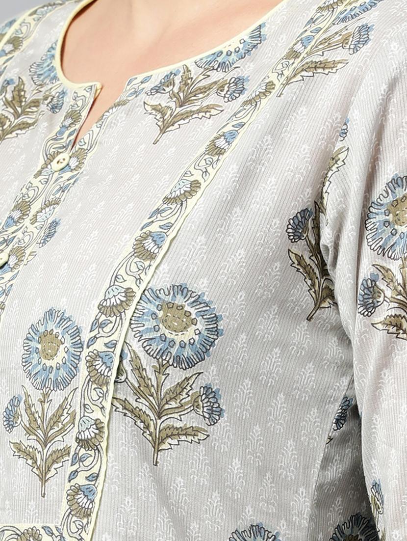 women's straight kurta - 18458757 - Standard Image - 4