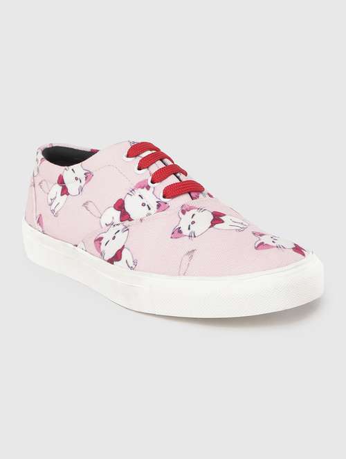 mens pink printed slip on sneaker - 18477313 - Very Small Image - 1