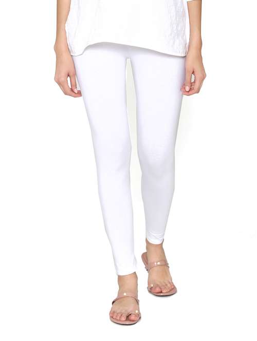 ankle length solid legging - 18480094 - Very Small Image - 1